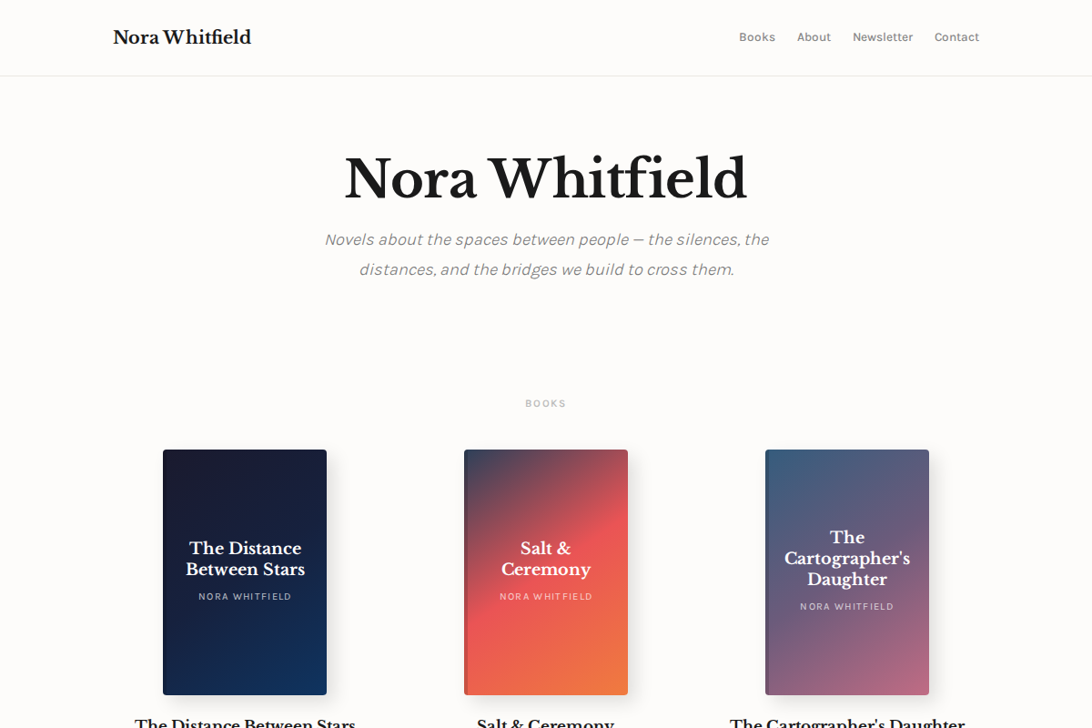 Author Page