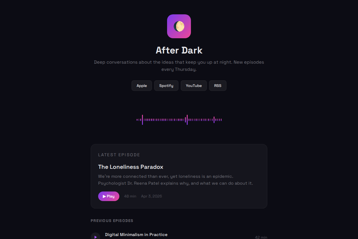 Podcast (Dark)