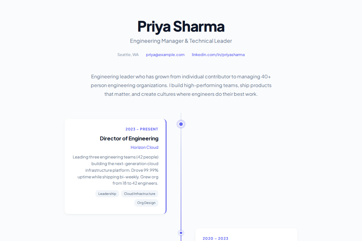 Interactive Resume